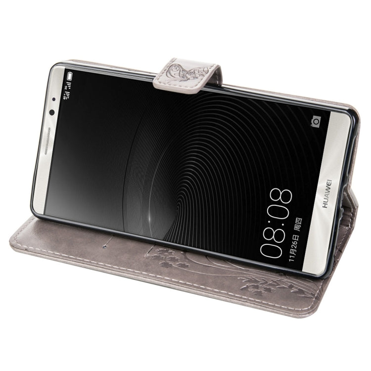 For Huawei  Mate 8 Crazy Horse Texture Printing Horizontal Flip Leather Case with Holder & Card Slots & Wallet & Lanyard