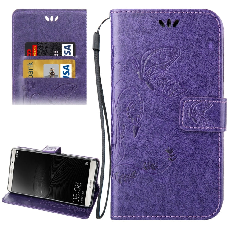 For Huawei  Mate 8 Crazy Horse Texture Printing Horizontal Flip Leather Case with Holder & Card Slots & Wallet & Lanyard