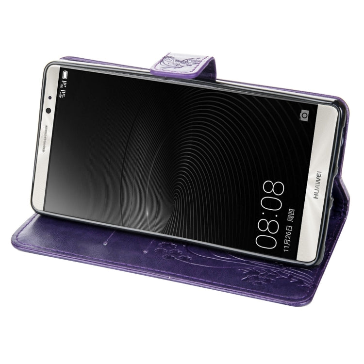 For Huawei  Mate 8 Crazy Horse Texture Printing Horizontal Flip Leather Case with Holder & Card Slots & Wallet & Lanyard