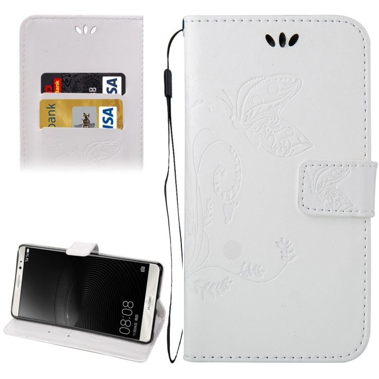 For Huawei  Mate 8 Crazy Horse Texture Printing Horizontal Flip Leather Case with Holder & Card Slots & Wallet & Lanyard