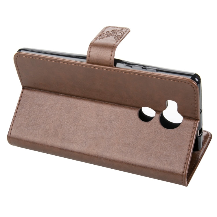 For Huawei  Mate 8 Crazy Horse Texture Printing Horizontal Flip Leather Case with Holder & Card Slots & Wallet & Lanyard