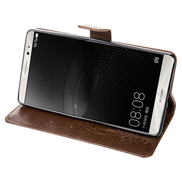 For Huawei  Mate 8 Crazy Horse Texture Printing Horizontal Flip Leather Case with Holder & Card Slots & Wallet & Lanyard