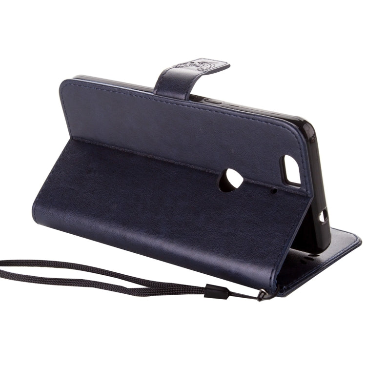 For Google Nexus 6P Crazy Horse Texture Printing Horizontal Flip Leather Case with Holder & Card Slots & Wallet & Lanyard