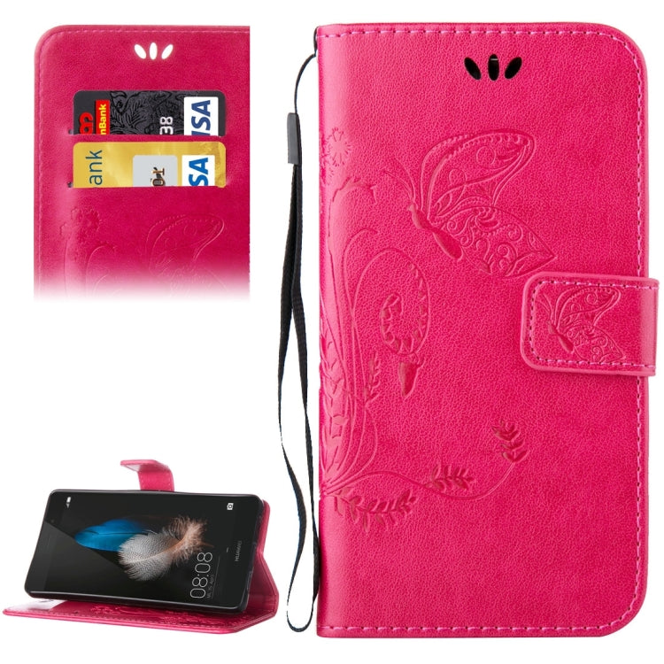 For Huawei  P8 Lite Crazy Horse Texture Printing Horizontal Flip Leather Case with Holder & Card Slots & Wallet & Lanyard