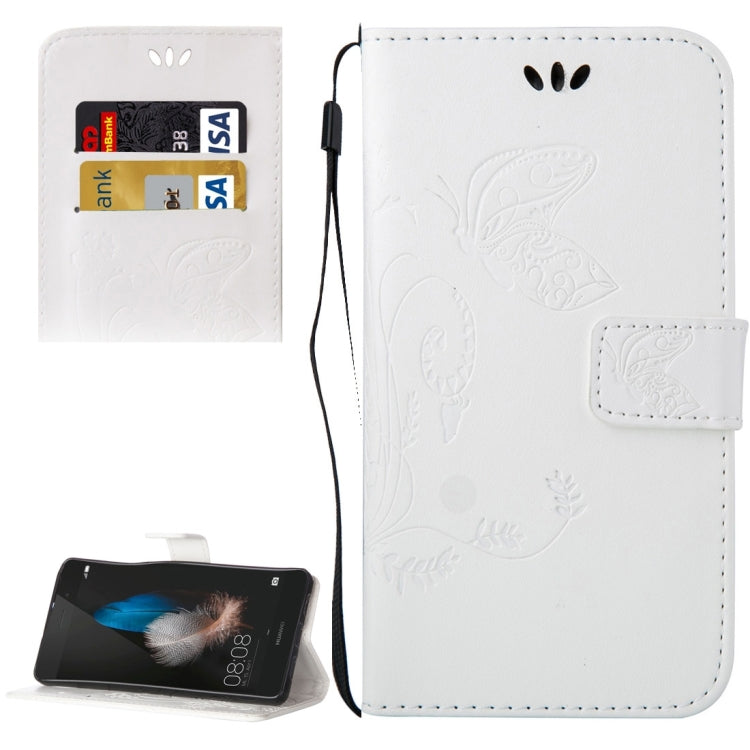 For Huawei  P8 Lite Crazy Horse Texture Printing Horizontal Flip Leather Case with Holder & Card Slots & Wallet & Lanyard