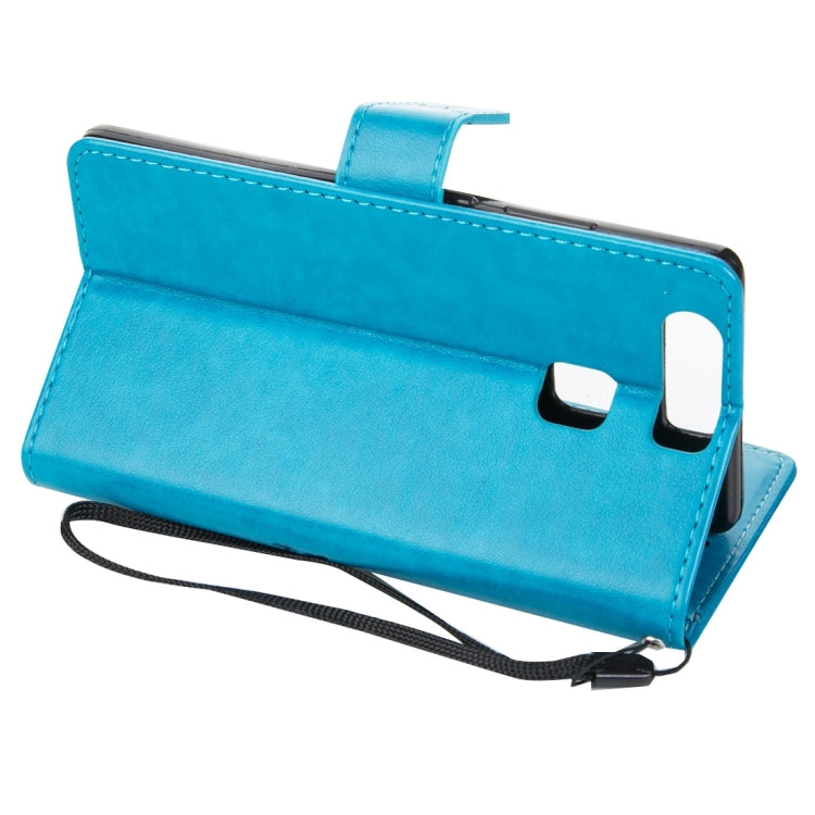 For Huawei  P9 Crazy Horse Texture Printing Horizontal Flip Leather Case with Holder & Card Slots & Wallet & Lanyard