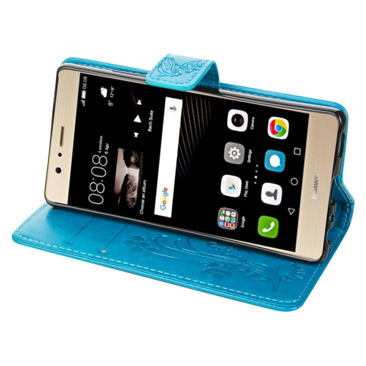 For Huawei  P9 Crazy Horse Texture Printing Horizontal Flip Leather Case with Holder & Card Slots & Wallet & Lanyard