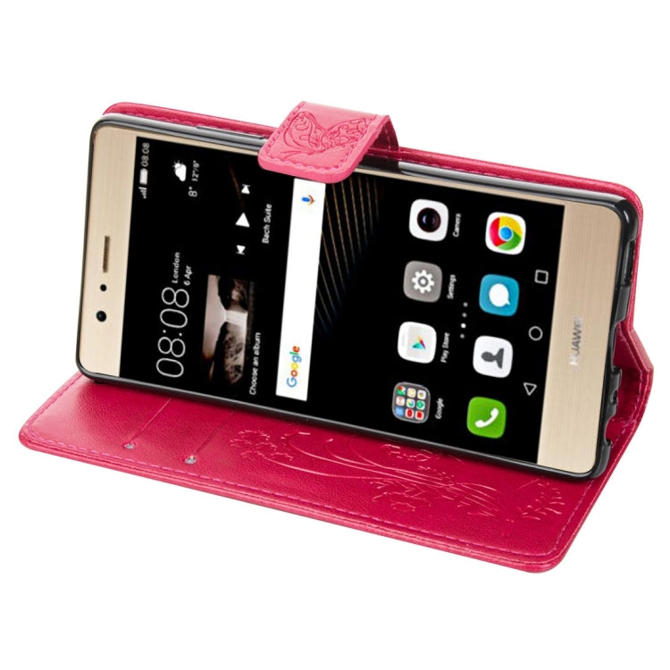 For Huawei  P9 Crazy Horse Texture Printing Horizontal Flip Leather Case with Holder & Card Slots & Wallet & Lanyard