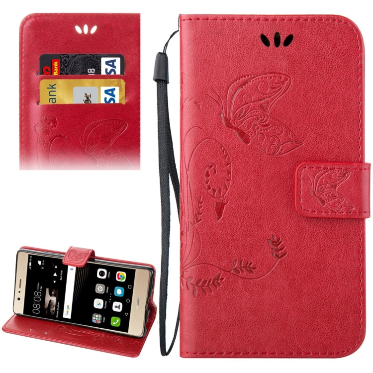 For Huawei  P9 Crazy Horse Texture Printing Horizontal Flip Leather Case with Holder & Card Slots & Wallet & Lanyard