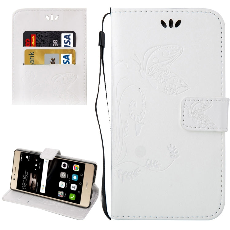 For Huawei  P9 Crazy Horse Texture Printing Horizontal Flip Leather Case with Holder & Card Slots & Wallet & Lanyard