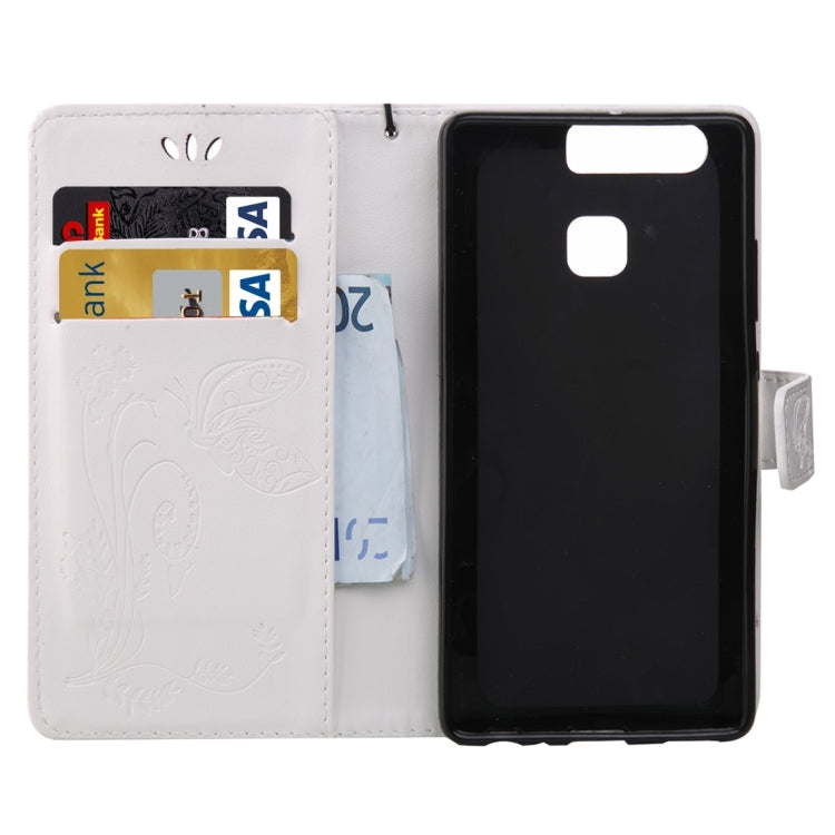 For Huawei  P9 Crazy Horse Texture Printing Horizontal Flip Leather Case with Holder & Card Slots & Wallet & Lanyard