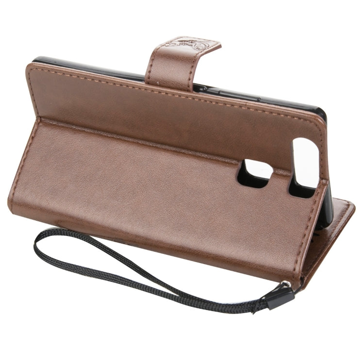 For Huawei  P9 Crazy Horse Texture Printing Horizontal Flip Leather Case with Holder & Card Slots & Wallet & Lanyard