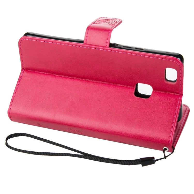 For Huawei  P9 Lite Crazy Horse Texture Printing Horizontal Flip Leather Case with Holder & Card Slots & Wallet & Lanyard