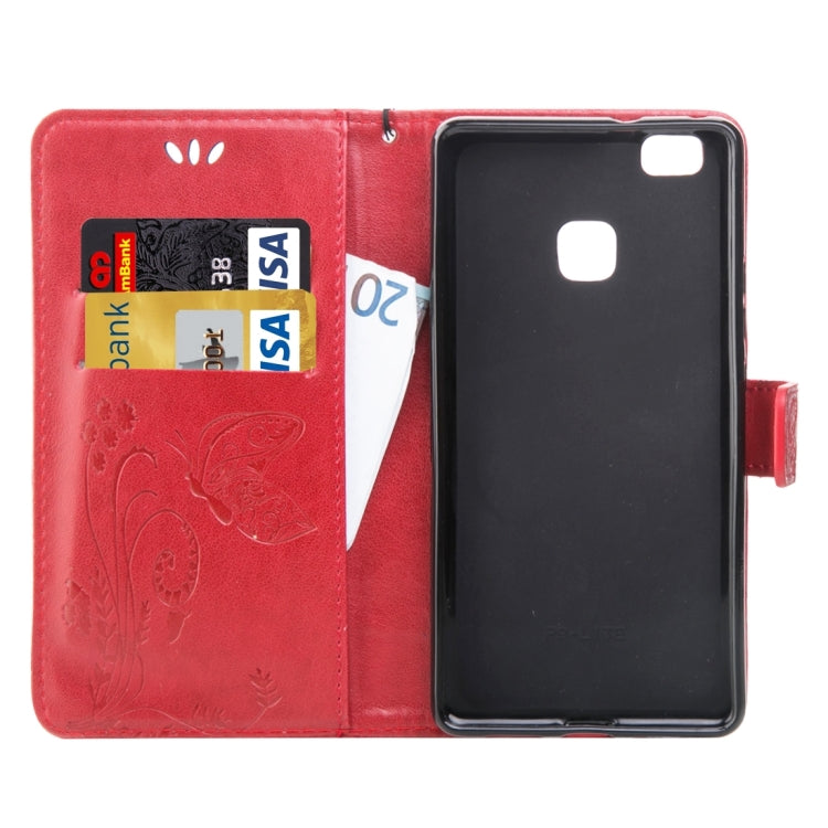 For Huawei  P9 Lite Crazy Horse Texture Printing Horizontal Flip Leather Case with Holder & Card Slots & Wallet & Lanyard