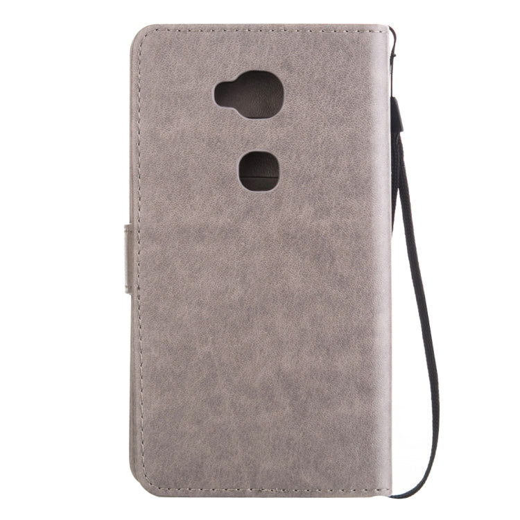 For Huawei  Honor 5X Crazy Horse Texture Printing Horizontal Flip Leather Case with Holder & Card Slots & Wallet & Lanyard