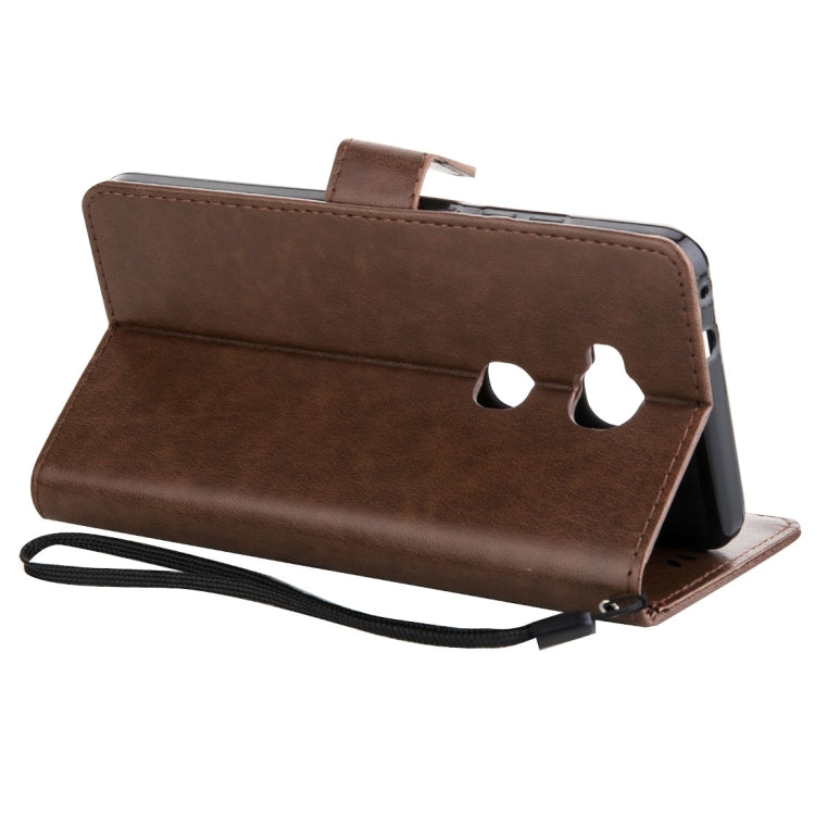 For Huawei  Honor 5X Crazy Horse Texture Printing Horizontal Flip Leather Case with Holder & Card Slots & Wallet & Lanyard