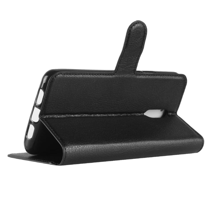 For DOOGEE  BL5000 Litchi Texture PU + TPU Horizontal Flip Leather Case with Holder & Card Slots & Wallet