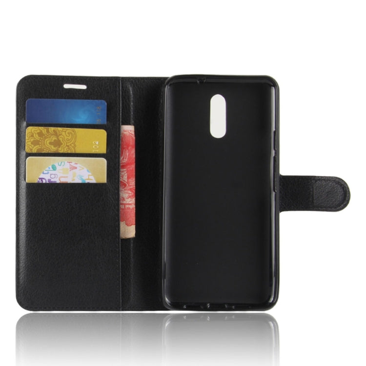 For DOOGEE  BL5000 Litchi Texture PU + TPU Horizontal Flip Leather Case with Holder & Card Slots & Wallet