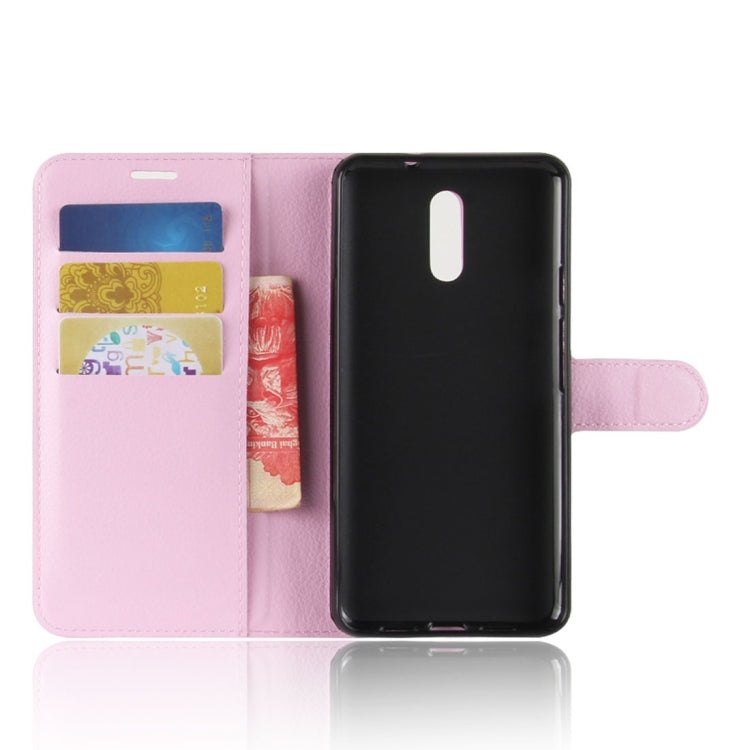 For DOOGEE  BL5000 Litchi Texture PU + TPU Horizontal Flip Leather Case with Holder & Card Slots & Wallet