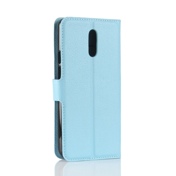 For DOOGEE  BL5000 Litchi Texture PU + TPU Horizontal Flip Leather Case with Holder & Card Slots & Wallet