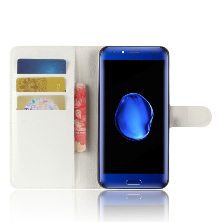 For DOOGEE  BL5000 Litchi Texture PU + TPU Horizontal Flip Leather Case with Holder & Card Slots & Wallet