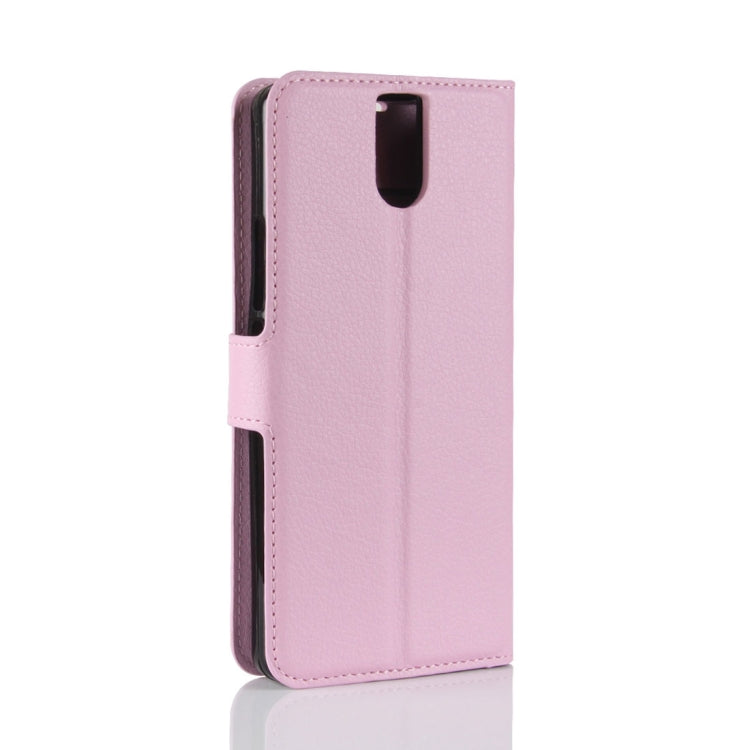 For DOOGEE  BL7000 Litchi Texture PU + TPU Horizontal Flip Leather Case with Holder & Card Slots & Wallet