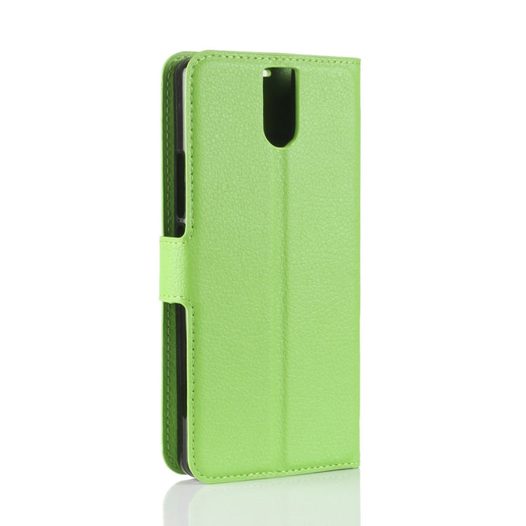 For DOOGEE  BL7000 Litchi Texture PU + TPU Horizontal Flip Leather Case with Holder & Card Slots & Wallet