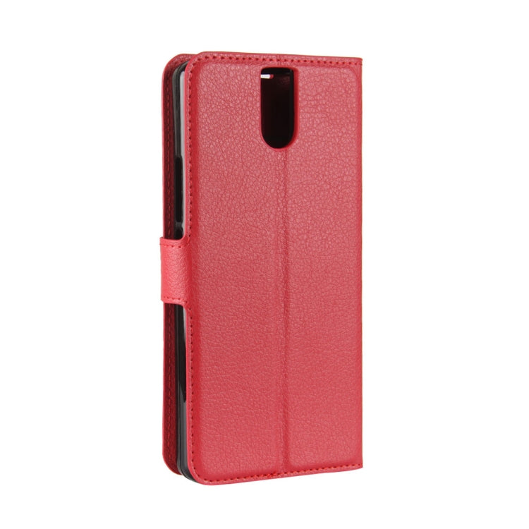 For DOOGEE  BL7000 Litchi Texture PU + TPU Horizontal Flip Leather Case with Holder & Card Slots & Wallet