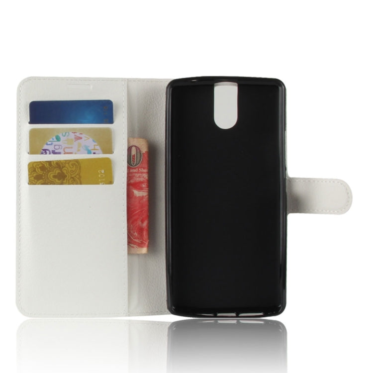 For DOOGEE  BL7000 Litchi Texture PU + TPU Horizontal Flip Leather Case with Holder & Card Slots & Wallet