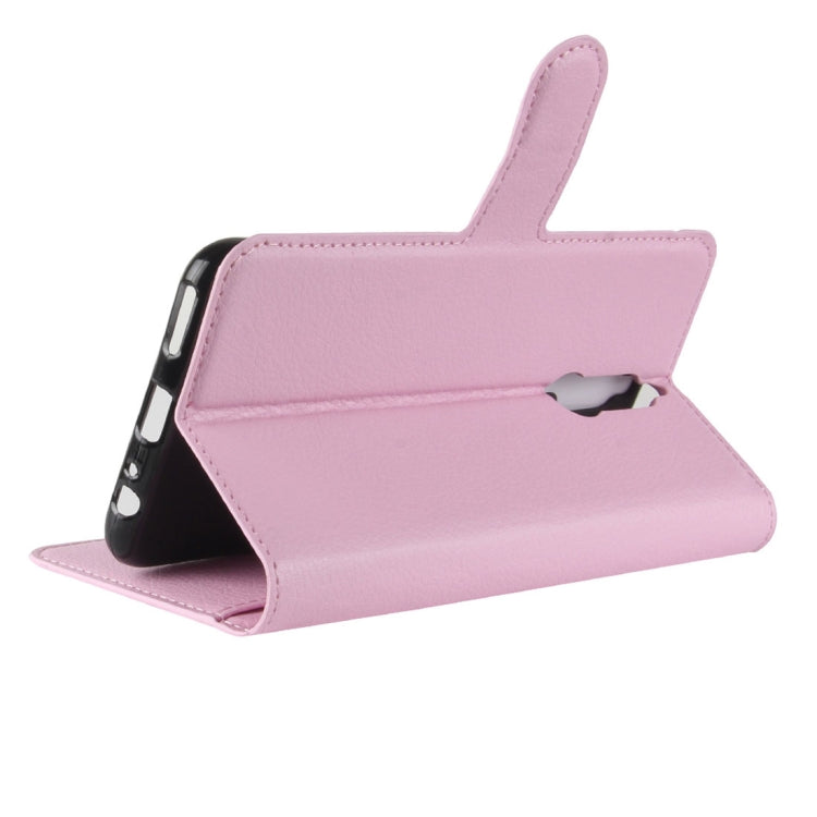 For Huawei  Mate 10 Lite Litchi Texture PU + TPU Horizontal Flip Leather Case with Holder & Card Slots & Wallet