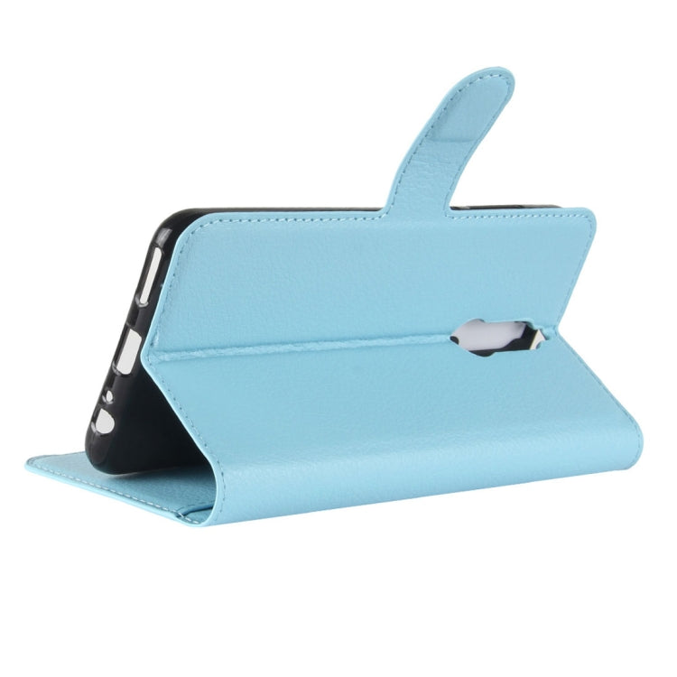 For Huawei  Mate 10 Lite Litchi Texture PU + TPU Horizontal Flip Leather Case with Holder & Card Slots & Wallet