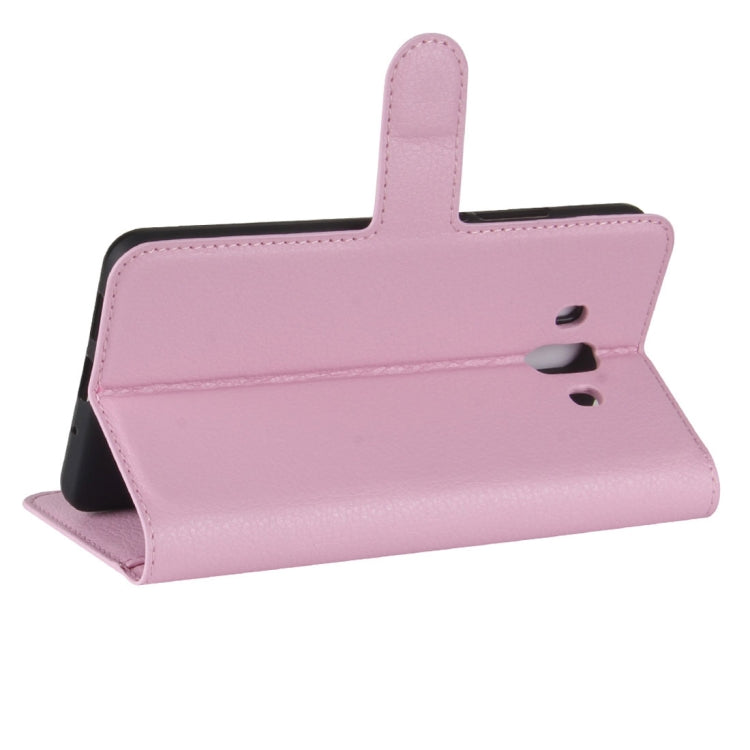 For Huawei  Mate 10 Litchi Texture PU + TPU Horizontal Flip Leather Case with Holder & Card Slots & Wallet