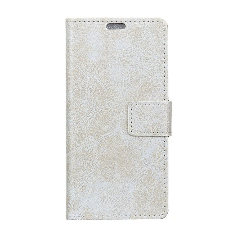 Alcatel A7 Retro Crazy Horse Texture Horizontal Flip Leather Case with Holder & Card Slots & Wallet & Photo Frame