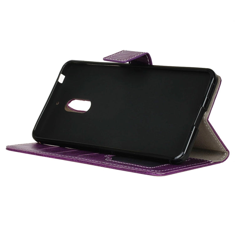 For Nokia 6 Retro Crazy Horse Texture Horizontal Flip Leather Case with Holder & Card Slots & Wallet & Photo Frame