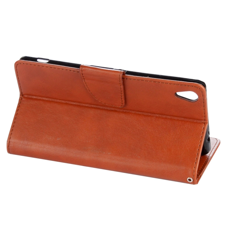 For Sony Xperia XA Ultra Flowers Embossing Horizontal Flip Leather Case with Holder & Card Slots & Wallet & Lanyard