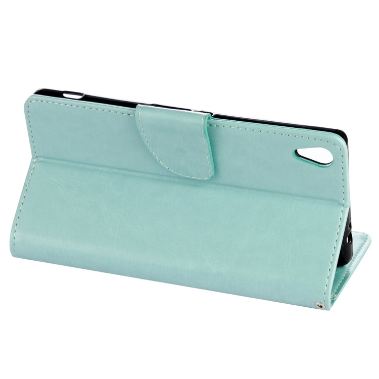 For Sony Xperia XA Ultra Flowers Embossing Horizontal Flip Leather Case with Holder & Card Slots & Wallet & Lanyard