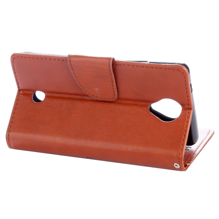 Flowers Embossing Horizontal Flip Leather Case for Wiko U Feel, with Holder & Card Slots & Wallet & Lanyard