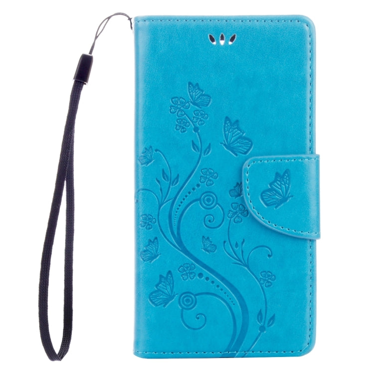 Flowers Embossing Horizontal Flip Leather Case for Wiko U Feel, with Holder & Card Slots & Wallet & Lanyard