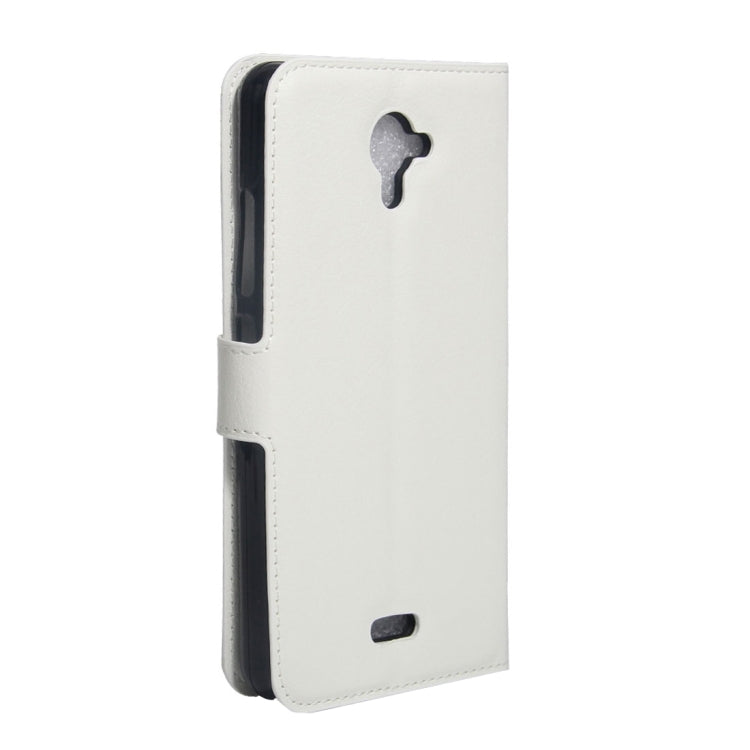 For Wiko U Feel Fab Litchi Texture Horizontal Flip PU Leather Case with Holder & Card Slots & Wallet