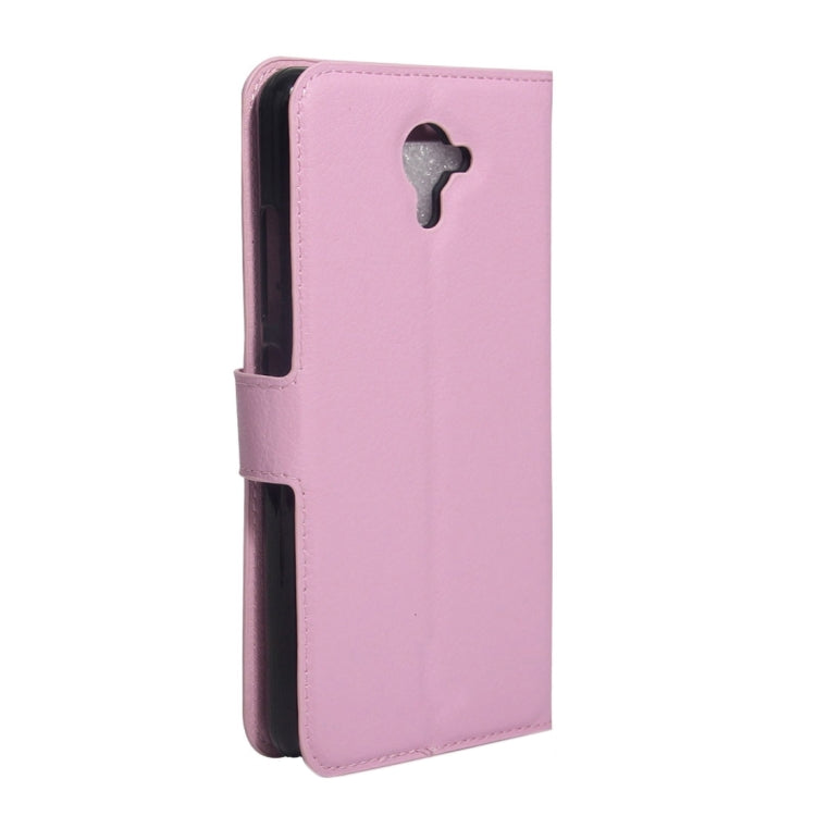 For Wiko U Feel Prime Litchi Texture Horizontal Flip PU Leather Case with Holder & Card Slots & Wallet