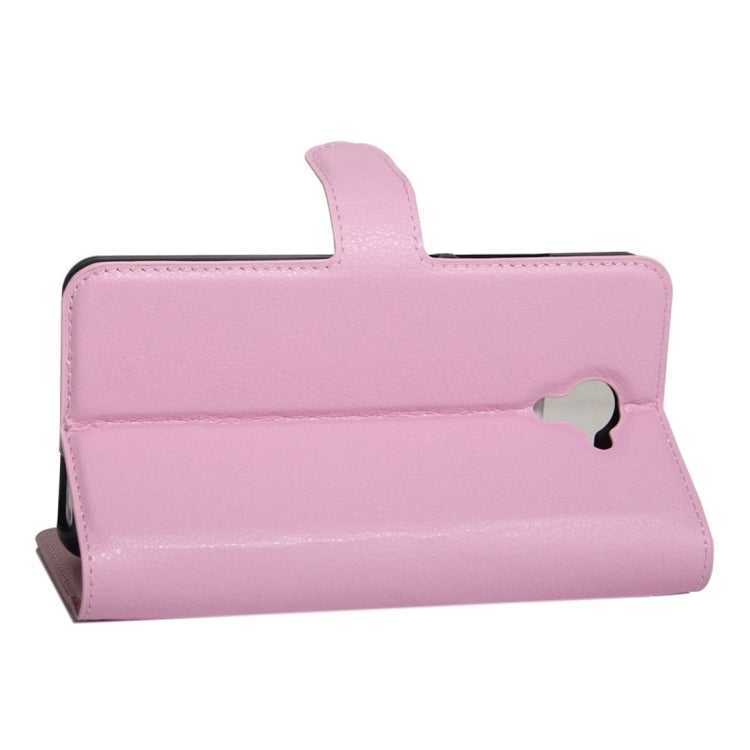 For Wiko U Feel Prime Litchi Texture Horizontal Flip PU Leather Case with Holder & Card Slots & Wallet