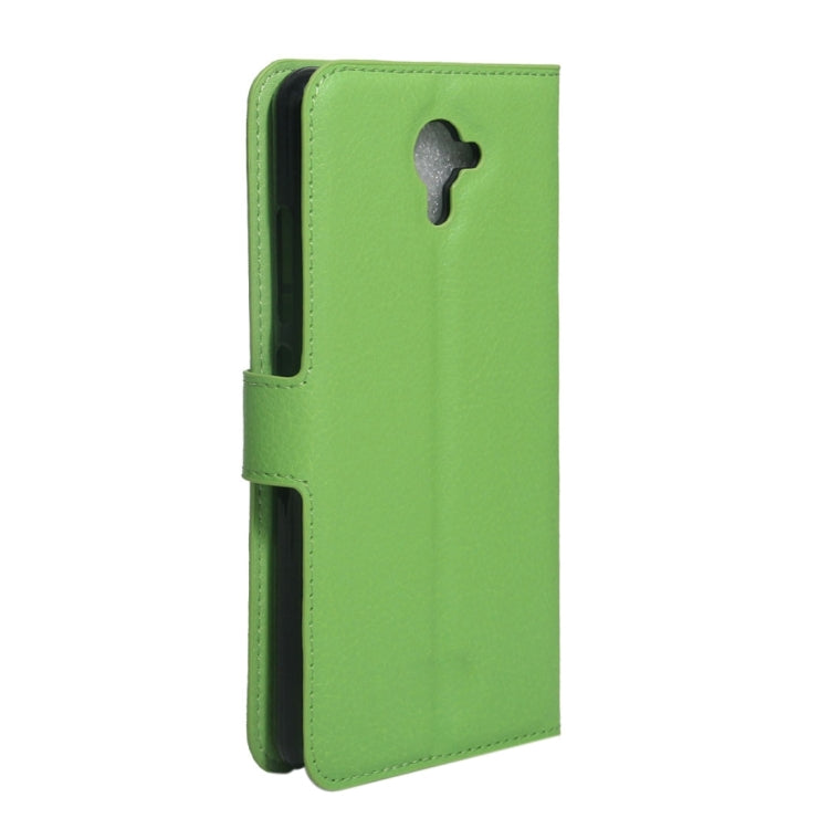 For Wiko U Feel Prime Litchi Texture Horizontal Flip PU Leather Case with Holder & Card Slots & Wallet