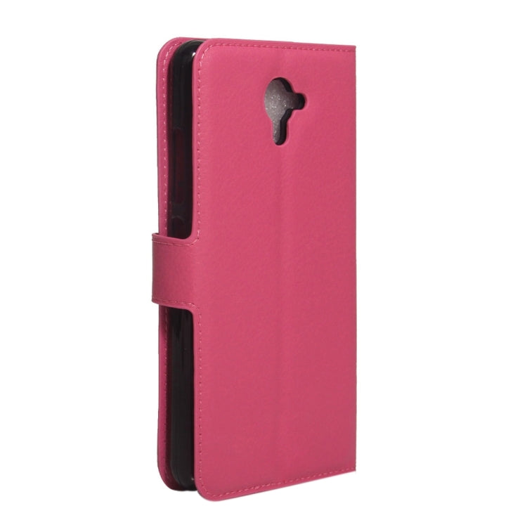 For Wiko U Feel Prime Litchi Texture Horizontal Flip PU Leather Case with Holder & Card Slots & Wallet