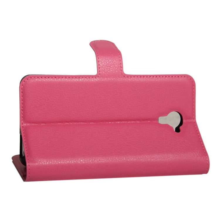 For Wiko U Feel Prime Litchi Texture Horizontal Flip PU Leather Case with Holder & Card Slots & Wallet