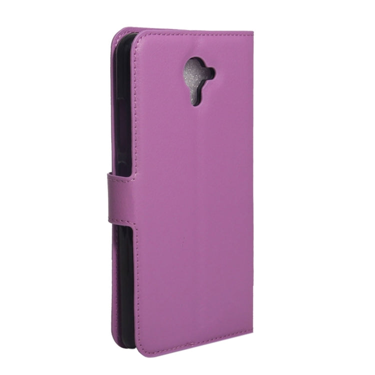 For Wiko U Feel Prime Litchi Texture Horizontal Flip PU Leather Case with Holder & Card Slots & Wallet