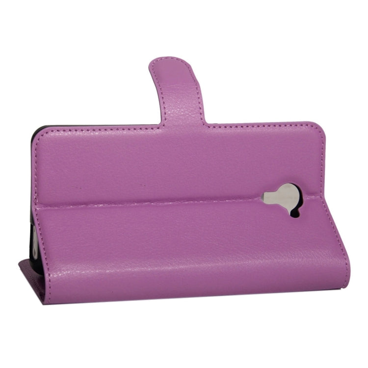 For Wiko U Feel Prime Litchi Texture Horizontal Flip PU Leather Case with Holder & Card Slots & Wallet