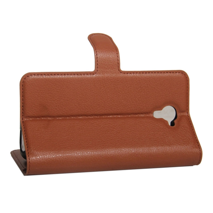 For Wiko U Feel Prime Litchi Texture Horizontal Flip PU Leather Case with Holder & Card Slots & Wallet