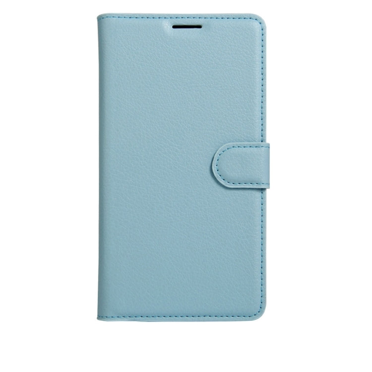 For ARCHOS 55 Cobalt Plus Litchi Texture Horizontal Flip PU Leather Case with Holder & Card Slots & Wallet