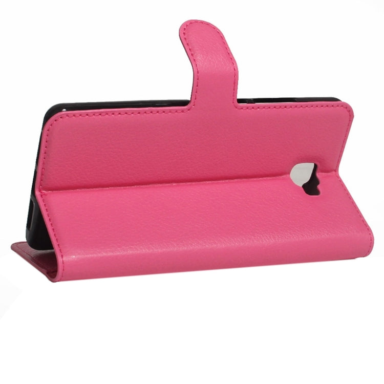 For ARCHOS 55 Cobalt Plus Litchi Texture Horizontal Flip PU Leather Case with Holder & Card Slots & Wallet