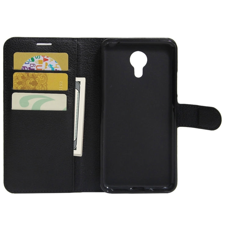 For Acer Liquid Z6 Plus Litchi Texture Horizontal Flip PU Leather Case with Holder & Card Slots & Wallet